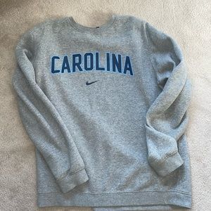 nike unc crewneck